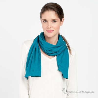 Шарф Tom Tailor, цвет цвет морской волны