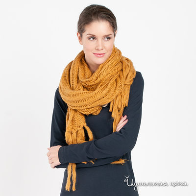 Шарф Tom Tailor, цвет цвет песочный