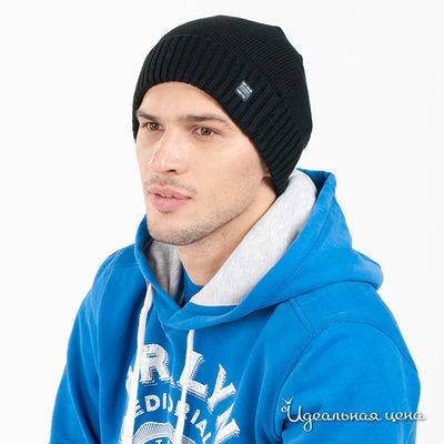 Шапка Tom Tailor, цвет цвет черный