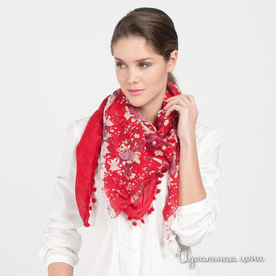 Платок Tom Tailor, цвет цвет красный