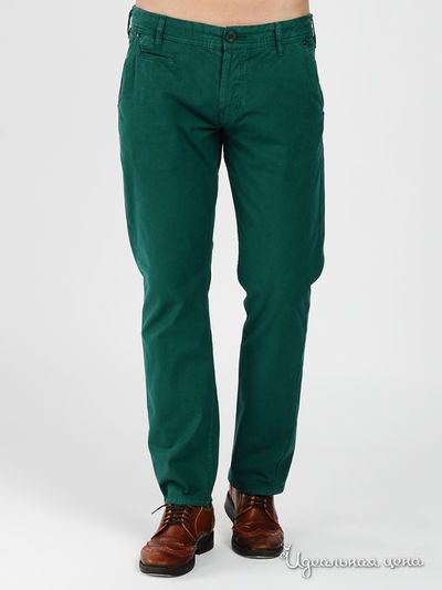 Брюки Tom Tailor, цвет цвет изумрудный