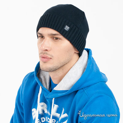 Шапка Tom Tailor, цвет цвет темно-синий