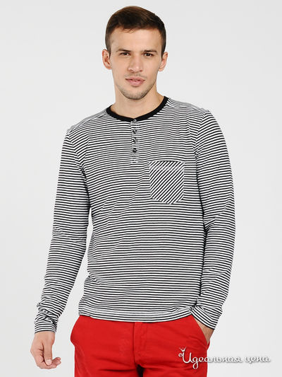 Лонгслив Tom Tailor, цвет цвет белый / черный