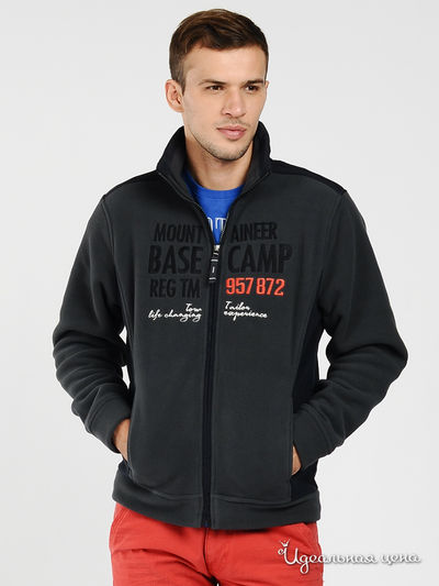 Толстовка Tom Tailor, цвет цвет темно-серый