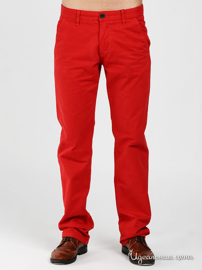 Брюки Tom Tailor, цвет цвет ярко-красный