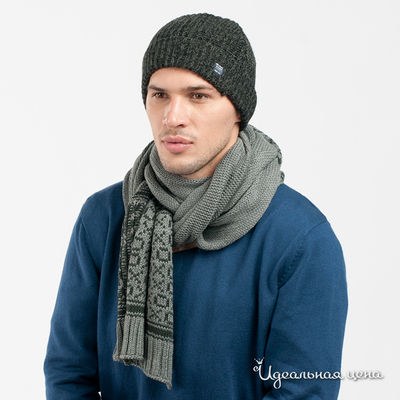 Шапка Tom Tailor, цвет цвет серый / черный