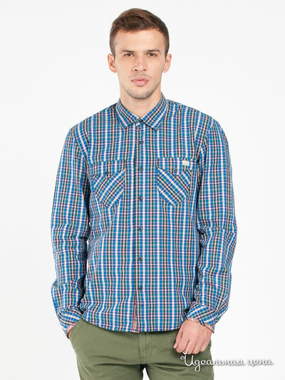 Рубашка Tom Tailor, цвет цвет синий