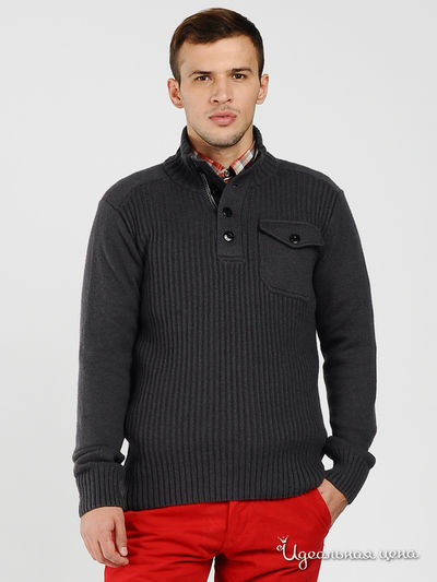 Свитер Tom Tailor, цвет цвет темно-серый