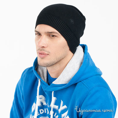 Шапка Tom Tailor, цвет цвет черный