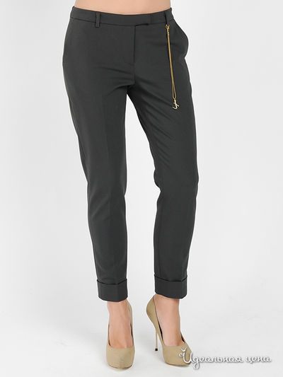 Брюки Think Chic, цвет цвет мокрого асфальта