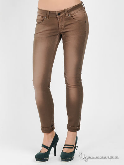 Джинсы Pois, цвет цвет кофе с молоком