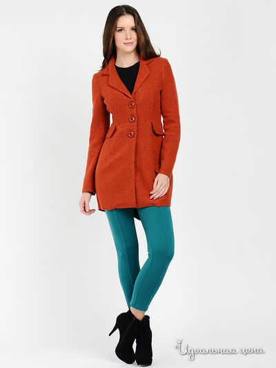 Пальто Pois, цвет цвет терракотовый