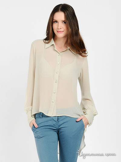 Блуза Pois, цвет цвет сливочный