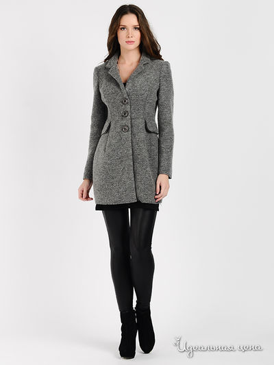 Пальто Pois, цвет цвет серый