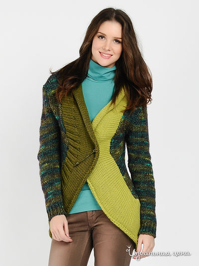 Кардиган Pois, цвет цвет салатовый / фисташковый