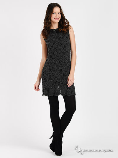 Платье Pois, цвет цвет графитовый