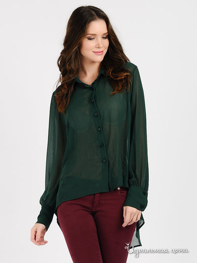 Блуза Pois, цвет цвет нефритовый