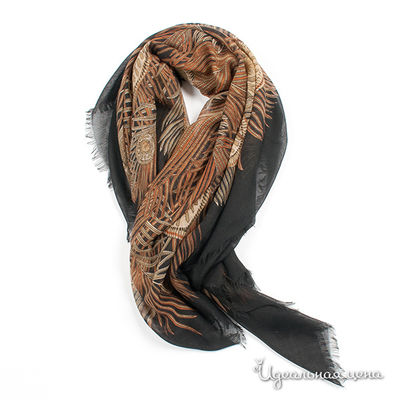 Палантин Laura Milano, цвет цвет черный / коричневый