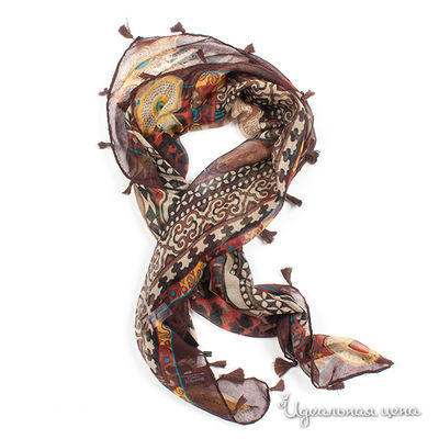 Палантин Laura Milano, цвет цвет коричневый