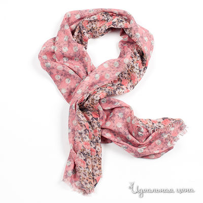 Палантин Laura Milano, цвет цвет розовый