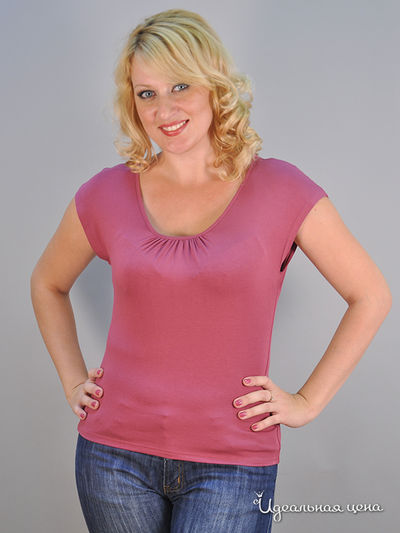 Блуза Forus, цвет цвет брусничный