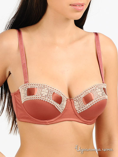 Бюстгальтер Linga Dore, цвет цвет терракотовый