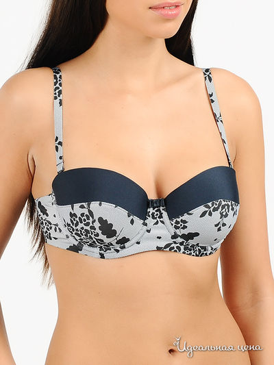 Бюстгальтер Linga Dore, цвет цвет белый / синий