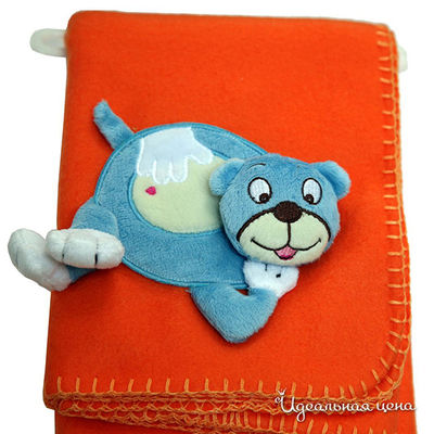 Плед Togas, цвет цвет оранжевый