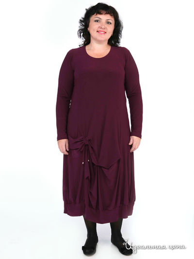 Платье Зар-Стиль, цвет цвет бордовый
