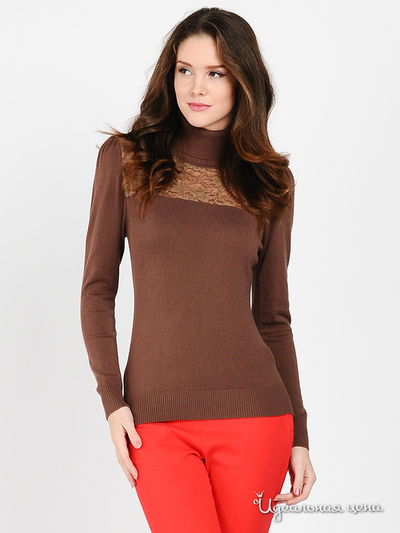 Водолазка Acasta, цвет цвет коричневый