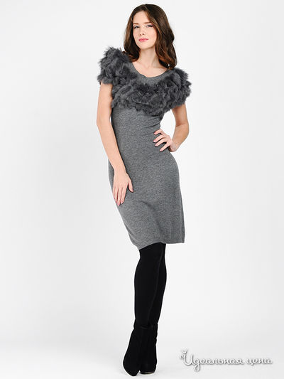 Платье Acasta, цвет цвет серый