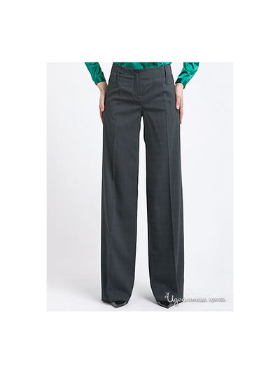 Брюки Levall, цвет цвет серый / принт клетка