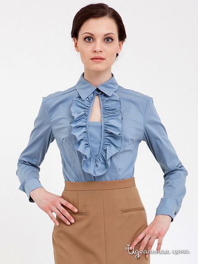 Блуза Levall, цвет цвет голубой