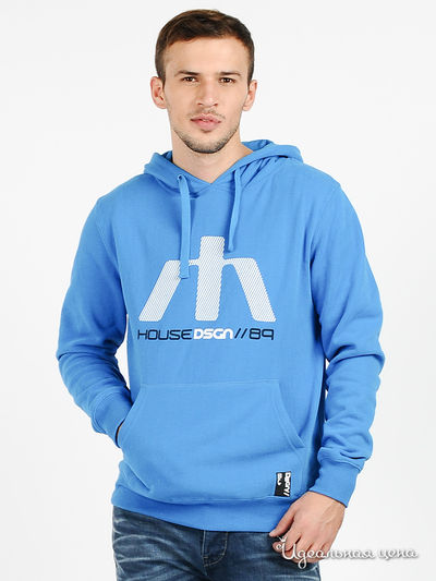 Свитшот House, цвет цвет голубой