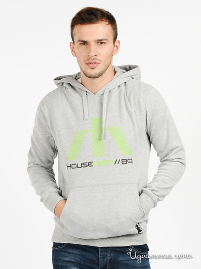 Свитшот House, цвет цвет светло-серый