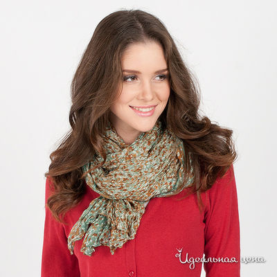 Палантин House, цвет цвет оливковый / коричневый