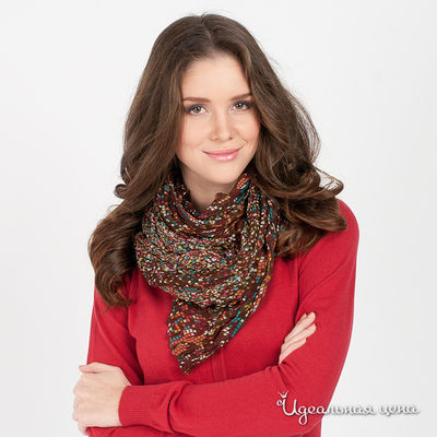 Палантин House, цвет цвет коричневый / мультиколор