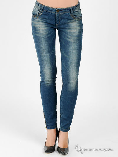 Джинсы House, цвет цвет синий