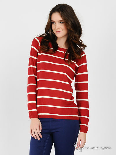 Джемпер House, цвет цвет красный / принт полоска