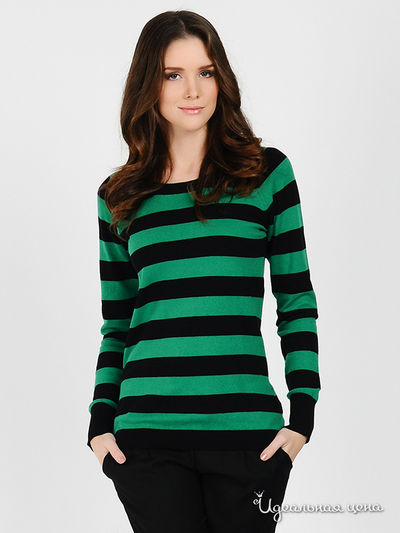 Джемпер House, цвет цвет черный / изумрудный