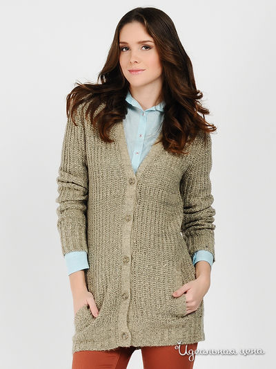 Кардиган House, цвет цвет бежево-золотистый