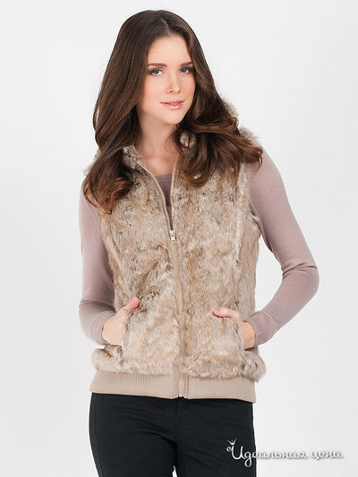 Жилет House, цвет цвет бежевый