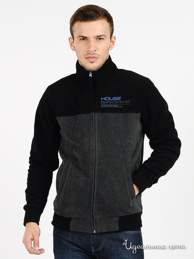 Толстовка House, цвет цвет черный / графитовый