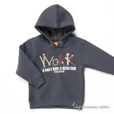 Толстовка Staccato, цвет цвет темно-серый