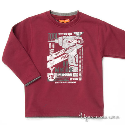 Толстовка Staccato, цвет цвет бордовый