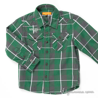 Рубашка Staccato, цвет цвет малахитовый