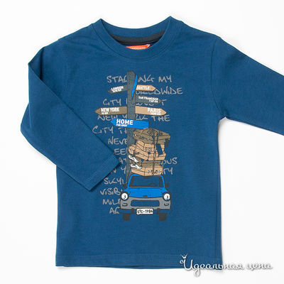 Лонгслив Staccato, цвет цвет синий