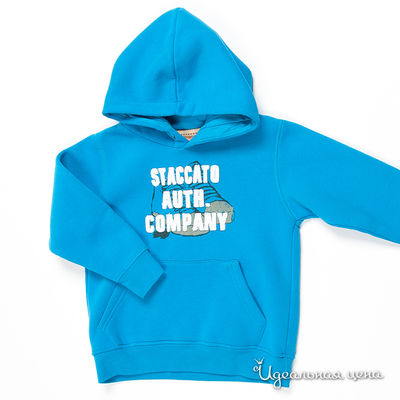 Толстовка Staccato, цвет цвет ярко-голубой