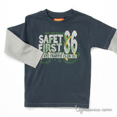 Лонгслив Staccato, цвет цвет индиго / серый