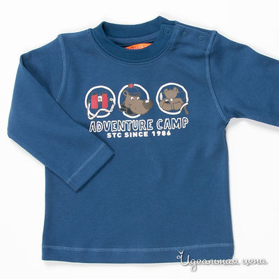 Лонгслив Staccato, цвет цвет синий